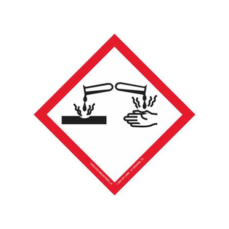 Globally Harmonized 2" Labels - Corrosion